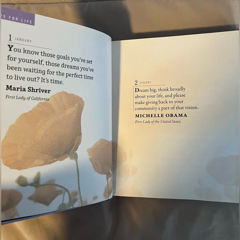 Tips For Life Book 365 Quotes For The Year From The Most Powerful Women On Earth